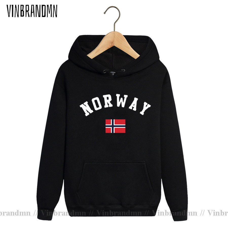 Europe Streetwear Brand - 2023 最新ノルウェー国旗男性パーカー女性フリースコート北欧男性ジッパーストリートブランド服カジュアルトレンディなパーカー