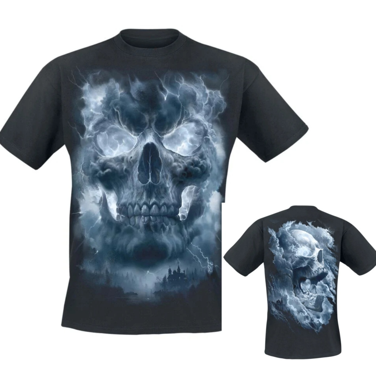Grave Skies ダークゴシックスパイラルブランド T - Gothic Streetwear Brand のレビューと価格
