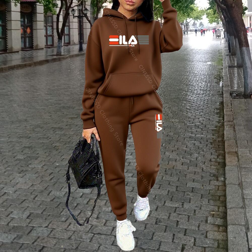 レディース服 秋冬 パーカー パンツ ファッション 高品質  - Streetwear Brand Aesthetic のレビューと価格