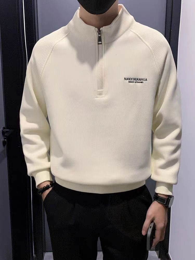フリース裏地付き暖かいスウェットシャツ男性用ノーブランド高級 - Streetwear Brand Aesthetic のレビューと価格