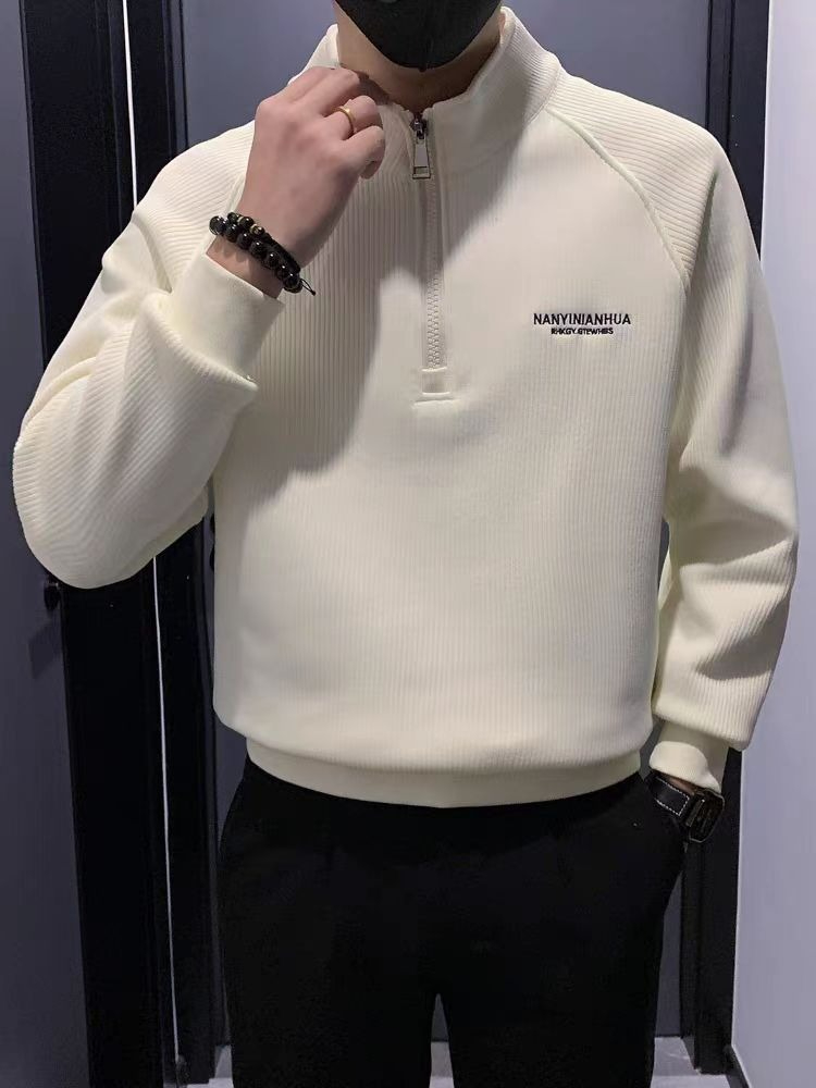 フリース裏地付き暖かいスウェットシャツ男性用ノーブランド高級 - Streetwear Brand Aesthetic のレビューと価格