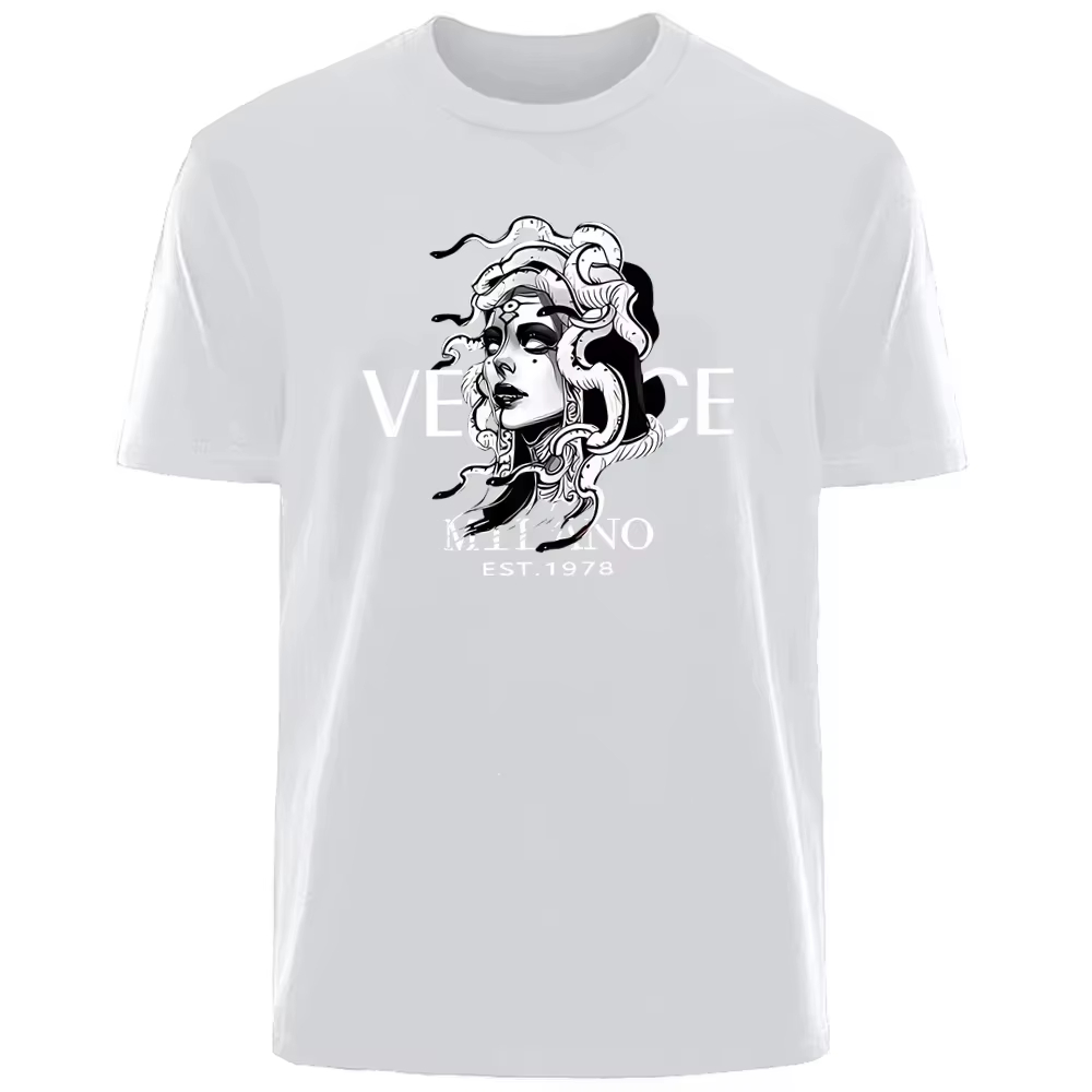 ホワイトクラシック神話美学メデューサ高級ストリートトレンディ - Streetwear Brand Aesthetic のレビューと価格